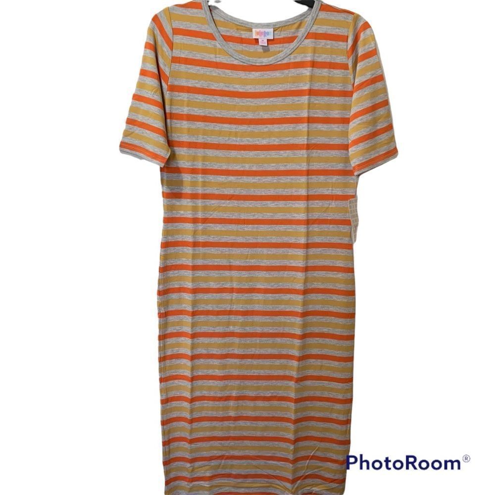 LuLaRoe Julia Dress Size M